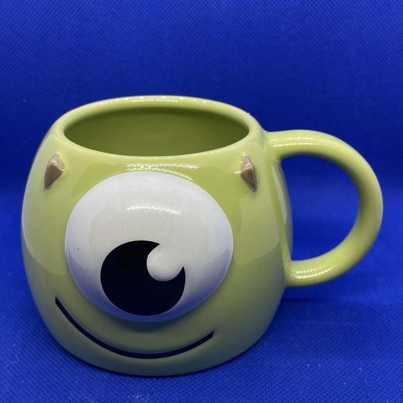 Disney Other - Disney Pixar Monsters Inc Mike Wazowski 12oz Coffee Mug Cup